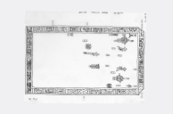 Linda Schele, Sky Band from the Sarcophagus Cover, Temple of the Inscriptions, n.d. Los Angeles County Museum of Art, Los Angeles, The Linda Schele Drawing Collection (SD-508).